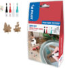 Xmas! Set 4 Pilot Pintor + 12 "Place Cards", Kit Fai da Te!