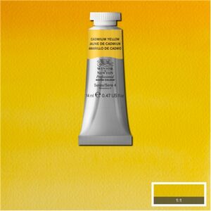108 - Giallo di cadmio 14 ML Acquerello Professional Winsor e Newton