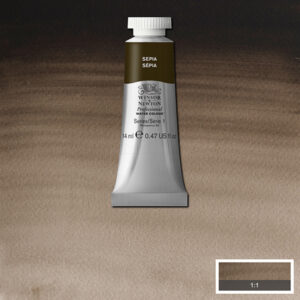 609 - Seppia 14 ML Acquerello Professional Winsor e Newton