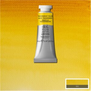 653 - Giallo trasparente 14 ML Acquerello Professional Winsor e Newton