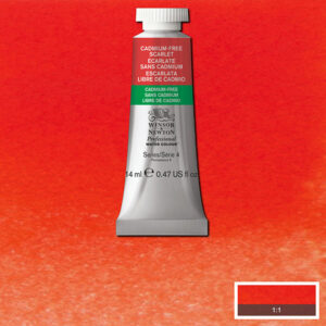 903 - Scarlatto privo di cadmio 14 ML Acquerello Professional Winsor e Newton