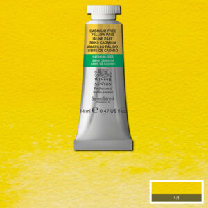907 - Giallo chiaro privo di cadmio 14 ML Acquerello Professional Winsor e Newton