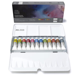Confezione in Metallo Sketcher Professional Watercolour 12 Tubetti da 5 ML Winsor e Newton