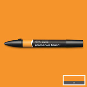 195 - Amber - (O567) - Winsor e Newton Brush Marker