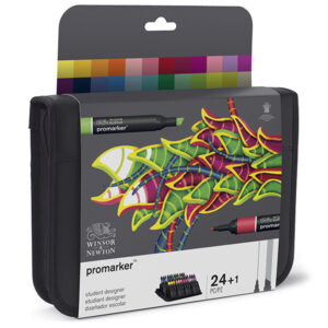 030 - Astuccio 24 Promarker Student Set