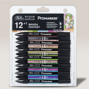 055 - Winsor e Newton  Promarker - 12 Promarker Manga Fantasy
