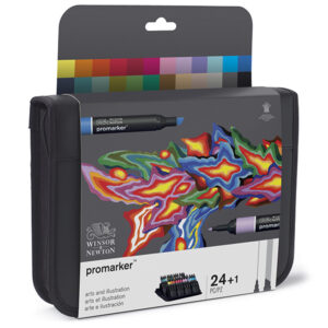 078 - Astuccio 24 Promarker Arts and Illustration