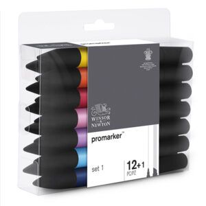 137 - Promarker - 12 Promarker Set 1 Winsor e Newton