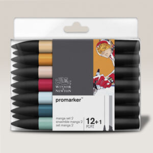 140 - Promarker - 12 + 1 Manga expansion 2 Winsor e Newton
