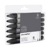 154 - Promarker - 6 Promarker - Toni neutri Winsor e Newton