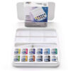 Confezione Water Brush 12 Mezzi Godet + Pennello Serbatoio Winsor e Newton