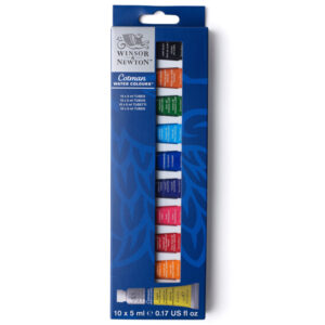 Set Cotman Iniziazione 10 Tubi da 5 ML Acquerello Winsor e Newton