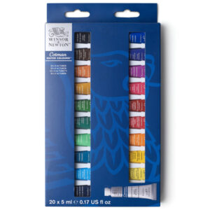 Set Cotman Acquerelli Iniziazione 20 Tubi da 5 ML Winsor e Newton