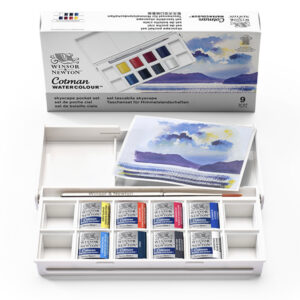 Set Tascabile Cielo Cotman 9 Pz. Mezzi Godet Winsor e Newton