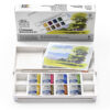 Set Tascabile Paesaggio Cotman 9 Pz. Mezzi Godet Winsor e Newton