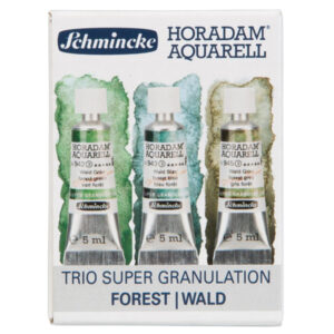Trio Supergranulation Forest 3 Tubetti da 5 ML Acquerello Horadam Schmincke