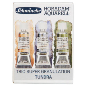Trio Supergranulation Tundra 3 Tubetti da 5 ML Acquerello Horadam Schmincke
