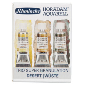 Trio Supergranulation Desert 3 Tubetti da 5 ML Acquerello Horadam Schmincke