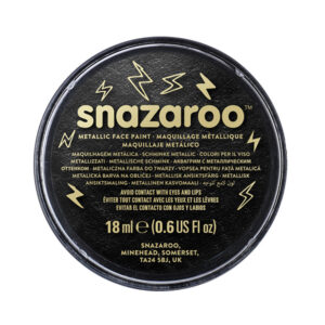 110 - Nero Elettrico 18 ML Colori Viso e Corpo Snazaroo