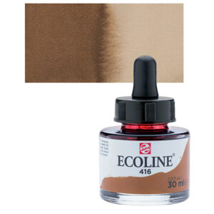 416 - Seppia Acquarello 30 ML Acquarelli Liquidi Ecoline Talens