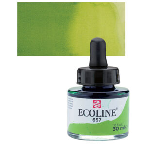 657 - Verde Bronzo Acquarello 30 ML Acquarelli Liquidi Ecoline Talens