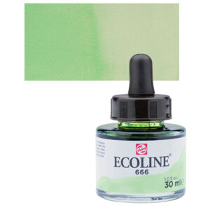 666 - Verde Pastello Acquarello 30 ML Acquarelli Liquidi Ecoline Talens