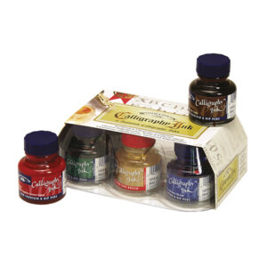 192 - Set 6 Calligraphy Ink da 30 ML Inchiostro Calligrafico