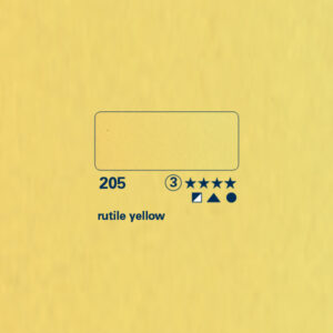 205 - giallo rutilo Acquerello 1/2 Godet Horadam Schmincke