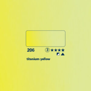 206 - giallo di titanio Acquerello 5 ML Horadam Schmincke