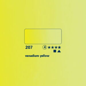207 - giallo di vanadio Acquerello 1/2 Godet Horadam Schmincke