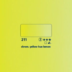 211 - tinta giallo di cromo limone Acquerello 5 ML Horadam Schmincke