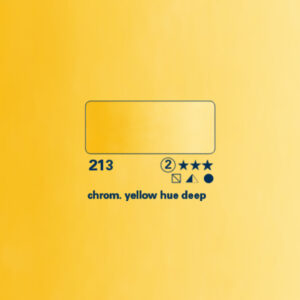 213 - tinta giallo di cromo scuro Acquerello 1/2 Godet Horadam Schmincke