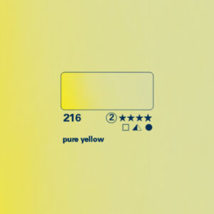 216 - giallo puro Acquerello 1/2 Godet Horadam Schmincke