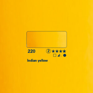 220 - giallo indiano Acquerello 1/2 Godet Horadam Schmincke