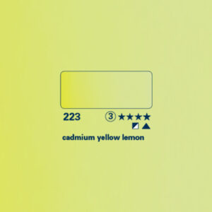 223 - giallo di cadmio limone Acquerello 5 ML Horadam Schmincke