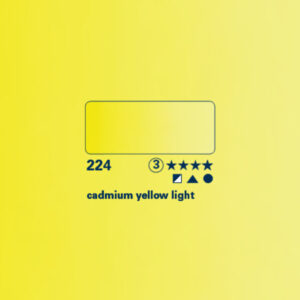 224 - giallo di cadmio chiaro Acquerello 5 ML Horadam Schmincke