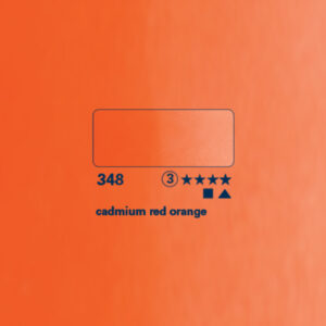 348 - rosso di cadmio arancio Acquerello 1/2 Godet Horadam Schmincke