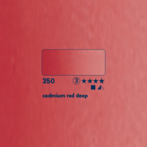 350 - rosso di cadmio scuro Acquerello 1/2 Godet Horadam Schmincke