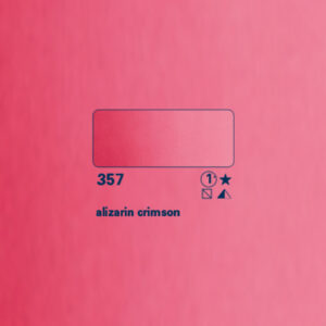 357 - rosso cremisi di alizarina Acquerello 1/2 Godet Horadam Schmincke