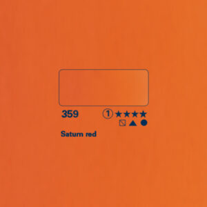 359 - rosso Saturno Acquerello 1/2 Godet Horadam Schmincke