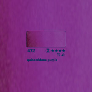 472 - porpora quinacridone Acquerello 1/2 Godet Horadam Schmincke