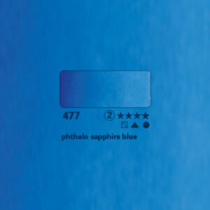 477 - blu safiro ftalo Acquerello 5 ML Horadam Schmincke