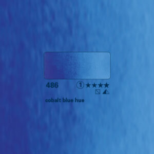 486 - tinta blu di cobalto Acquerello 5 ML Horadam Schmincke