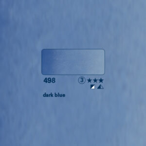 498 - blu scuro Acquerello 5 ML Horadam Schmincke