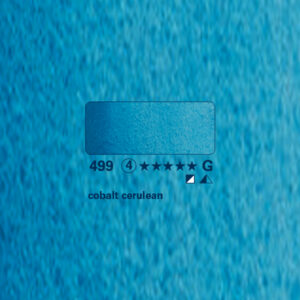 499 - blu ceruleo di cobalto Acquerello 5 ML Horadam Schmincke