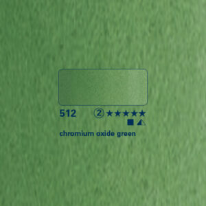 512 - verde di cromo ossido opaco Acquerello 5 ML Horadam Schmincke