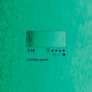 519 - verde ftalo Acquerello 5 ML Horadam Schmincke