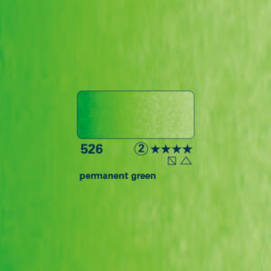 526 - verde permanente Acquerello 5 ML Horadam Schmincke