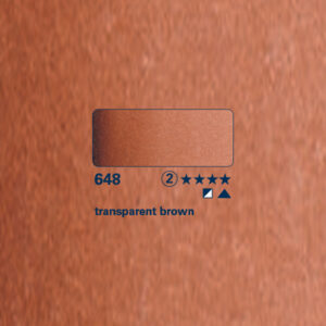 648 - bruno trasparente Acquerello 5 ML Horadam Schmincke