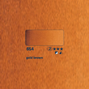 654 - bruno oro Acquerello 1/2 Godet Horadam Schmincke
